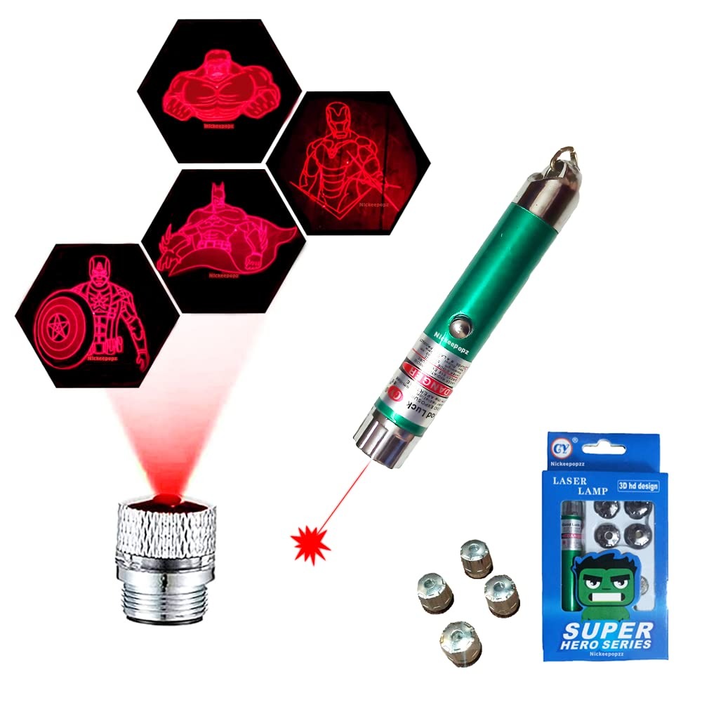 Laser Apuntador De Super Heroes