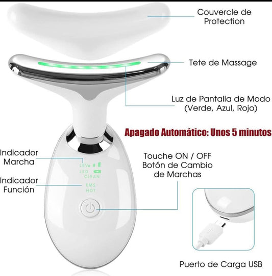 MASAJEADOR FACIAL LIFTING ANTIEDAD