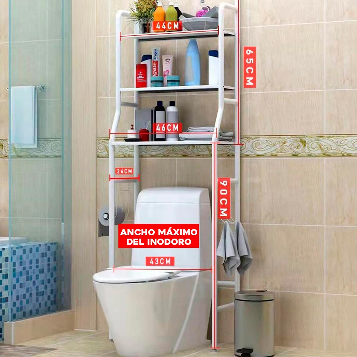 ESTANTE ORGANIZADOR DE BAÑO