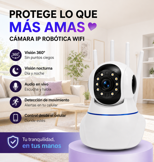 Cámara Inteligente 360°
