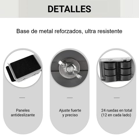 PROMO 2X1 BASE UNIVERSAL CON RUEDAS PARA ELECTRODOMESTICOS - ORIGINAL -