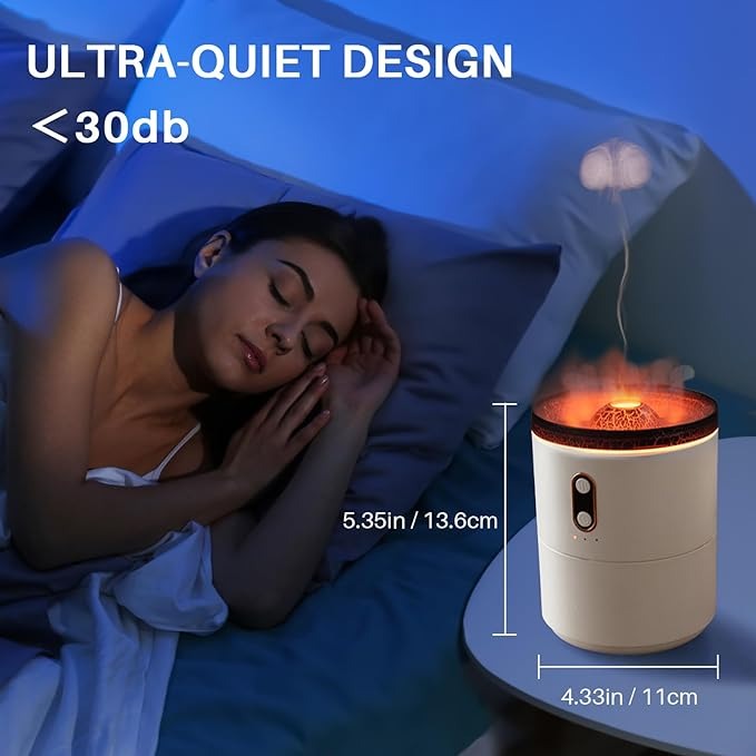 Humidificador Volc?ín Ultrasonico