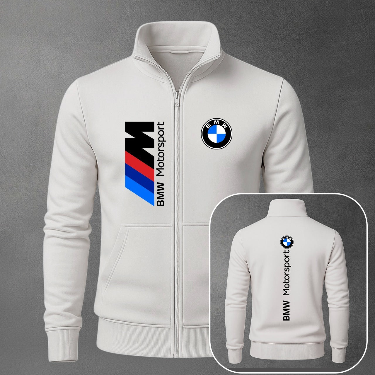 BUZO CUELLO ALTO MOTO BMW ESTAMPADO