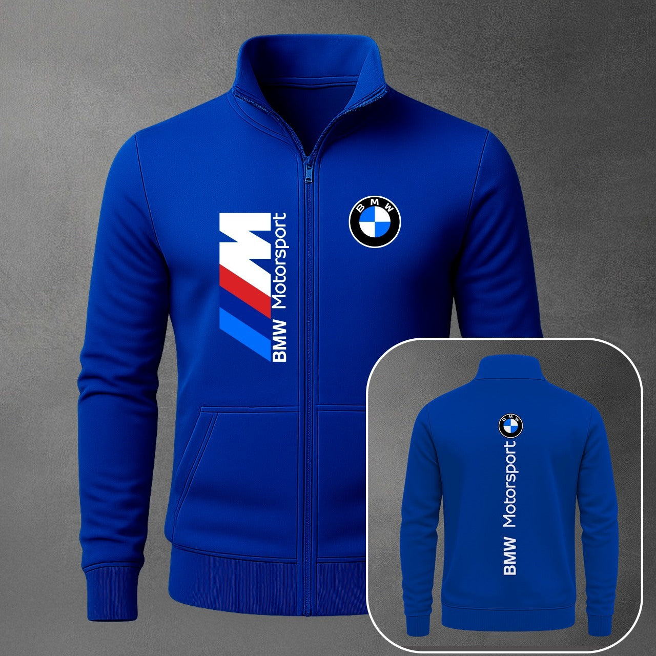 BUZO CUELLO ALTO MOTO BMW ESTAMPADO