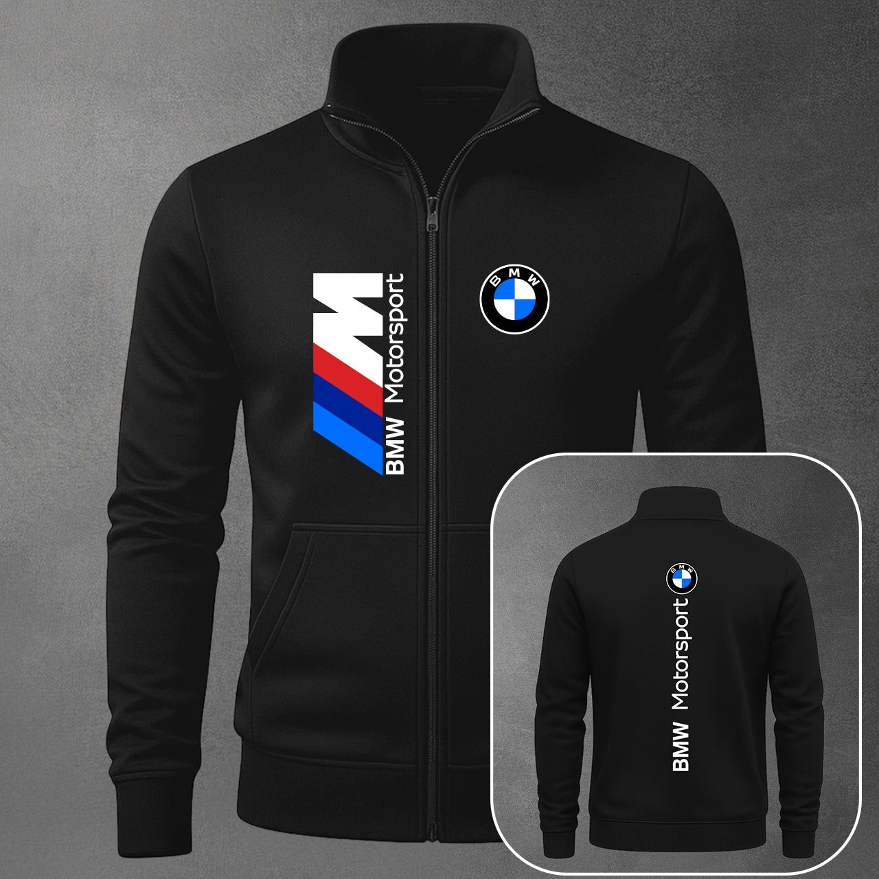 BUZO CUELLO ALTO MOTO BMW ESTAMPADO