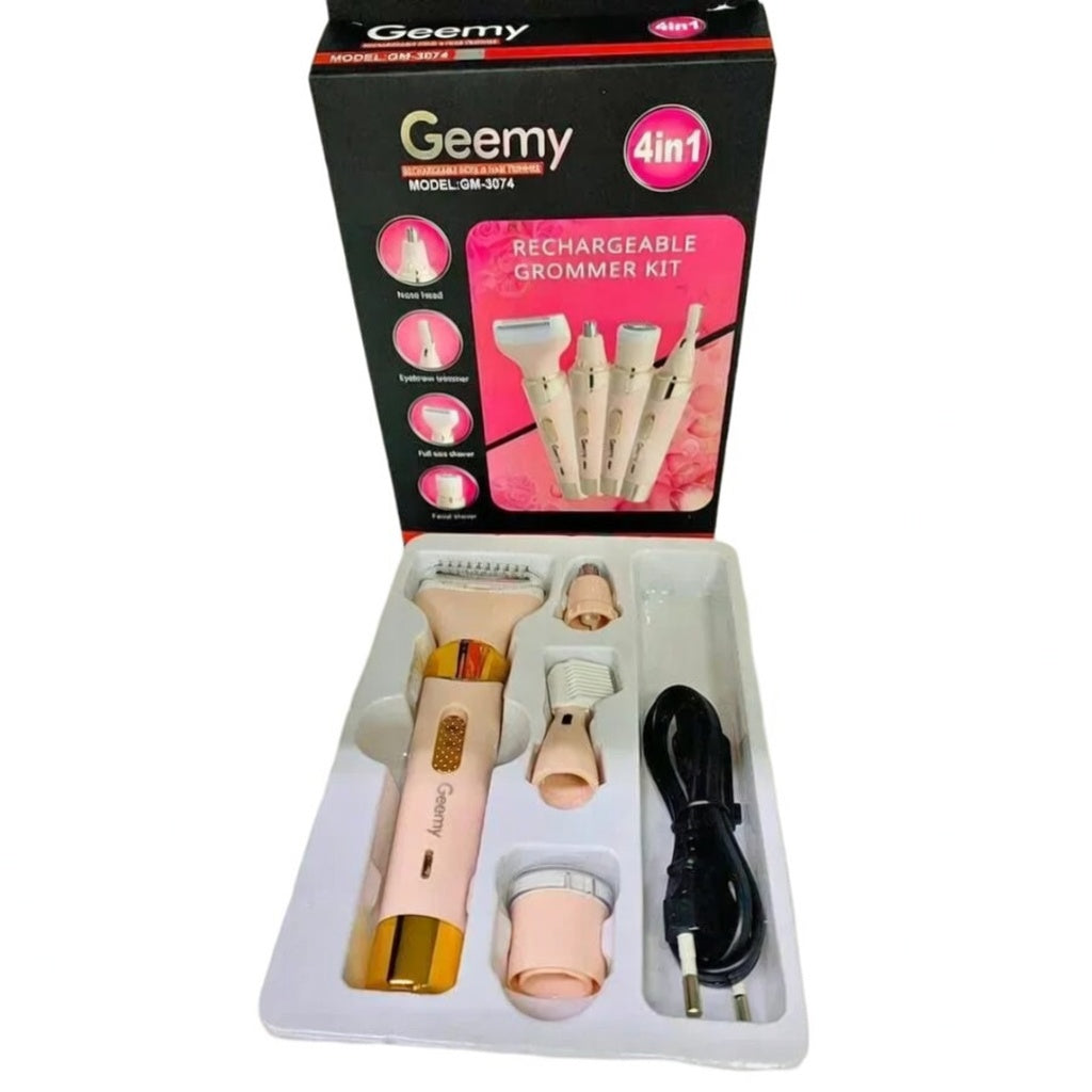 GEEMY DEPILADORA 4 EN 1 RECARGABLE LA ORIGINAL
