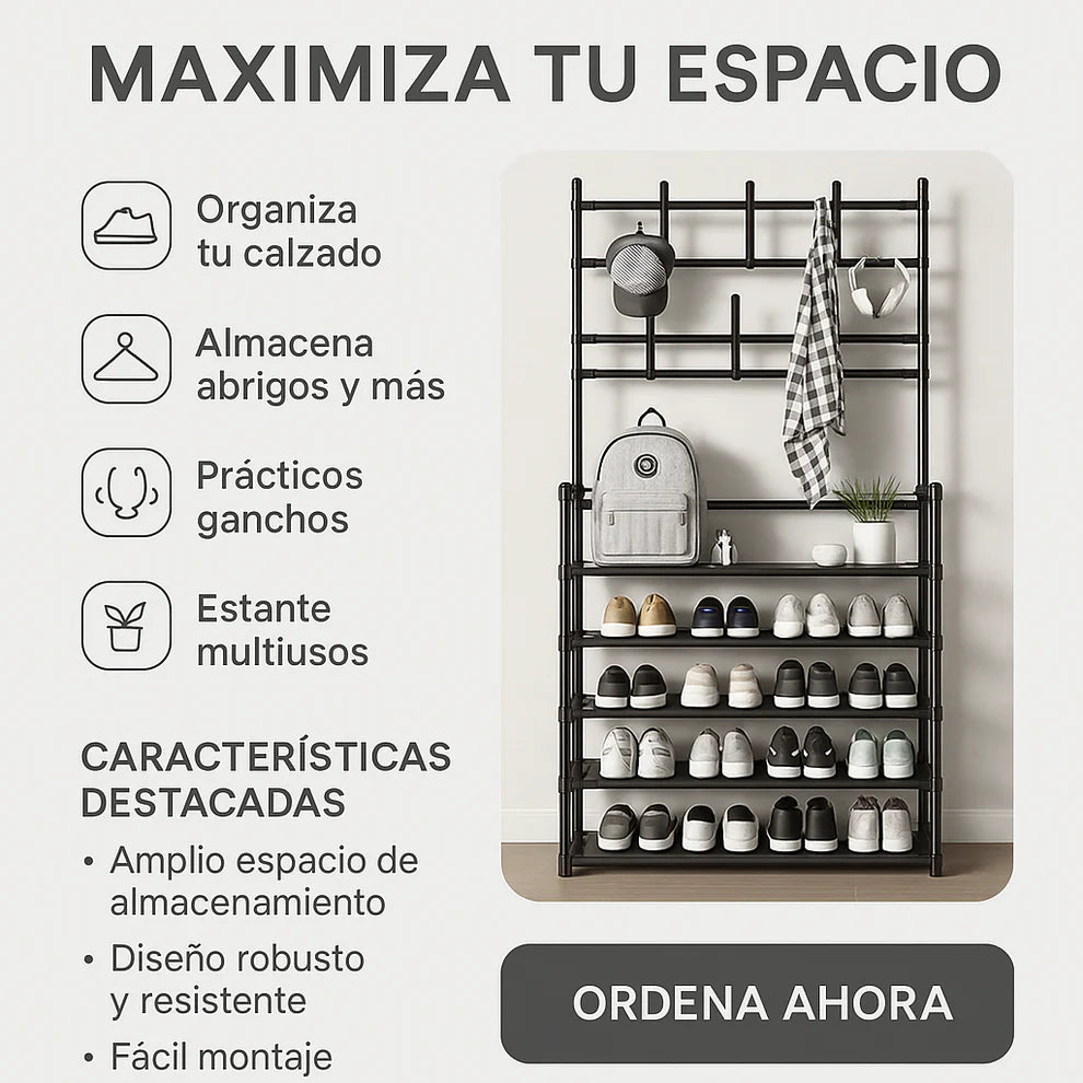 ORGANIZADOR ZAPATERO+PERCHERO